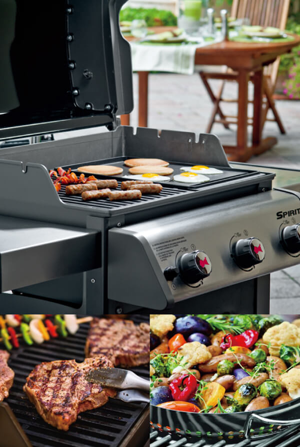 weber ウェーバーのガスバーベキューグリル
