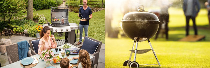 weber　ウェーバーのガスバーベキューグリル