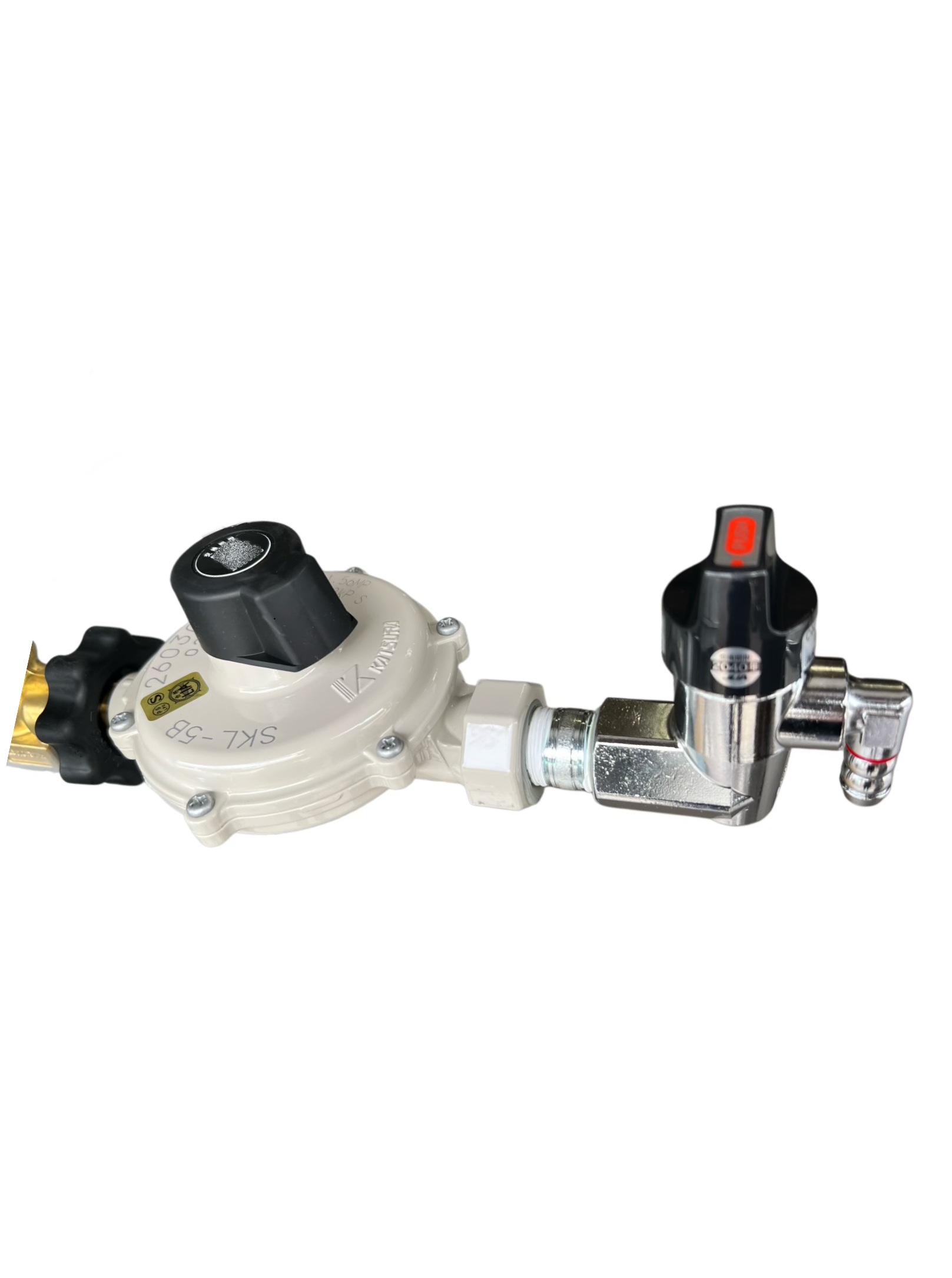LPガス小容器用 一口コック接続器具一式｜ELG